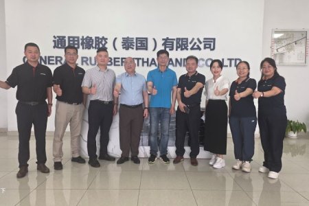 Champ Tyre Team Visits Thailand Factory as New PCR and TBR Projects Move into Production